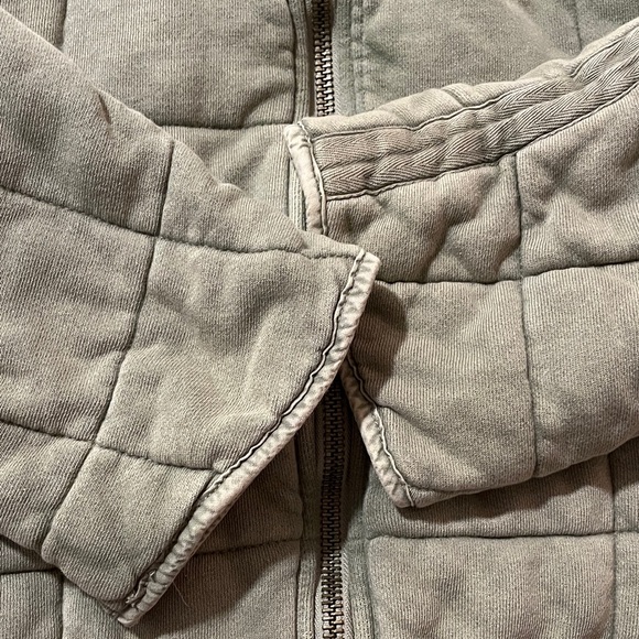 Free people dolman green quilted jacket - Picture 8 of 8